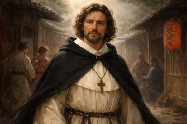 Courtet Antonio El martirio de un sacerdote dominico en Japón