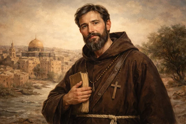 Daveyro Pantaleón El religioso portugués que dejó un legado sobre Jerusalén