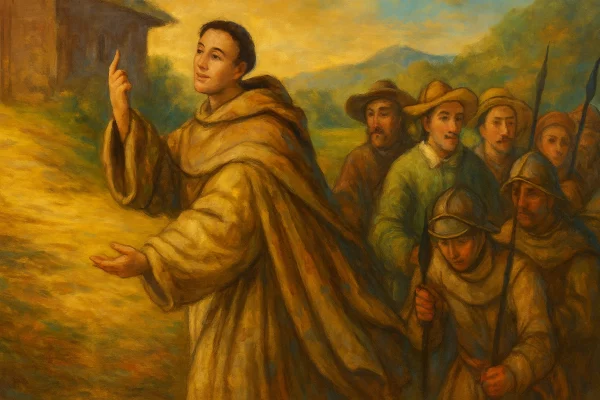 Bartolomé de Olmedo El misionero mercedario que puso orden entre los conquistadores en México