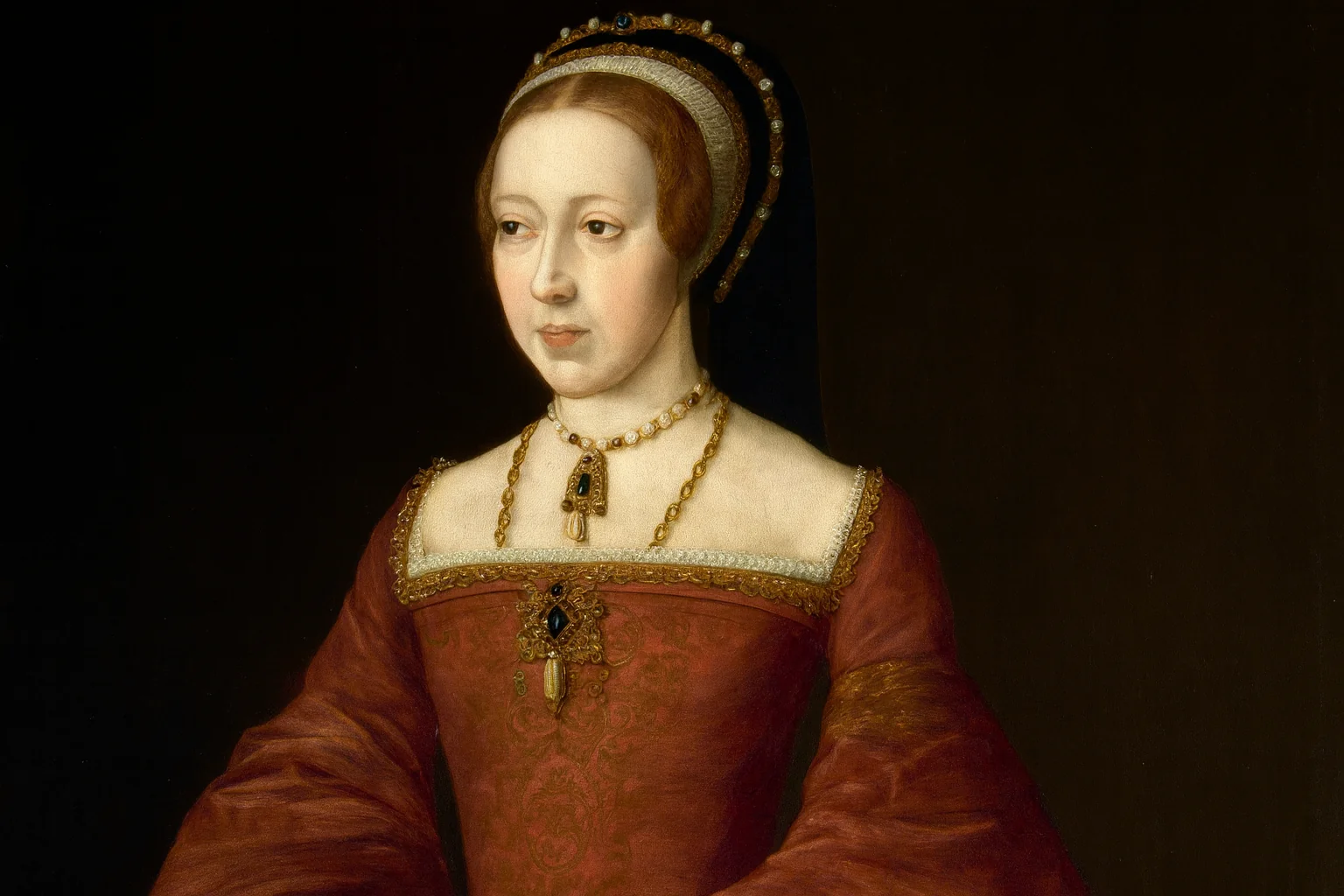 Catalina Parr Reina de Inglaterra y última esposa de Enrique VIII