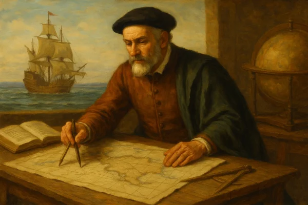 Andrés de Poza El ingeniero que trazó rutas y conocimientos náuticos