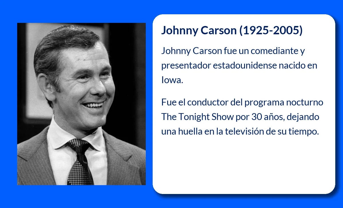 Johnny Carson