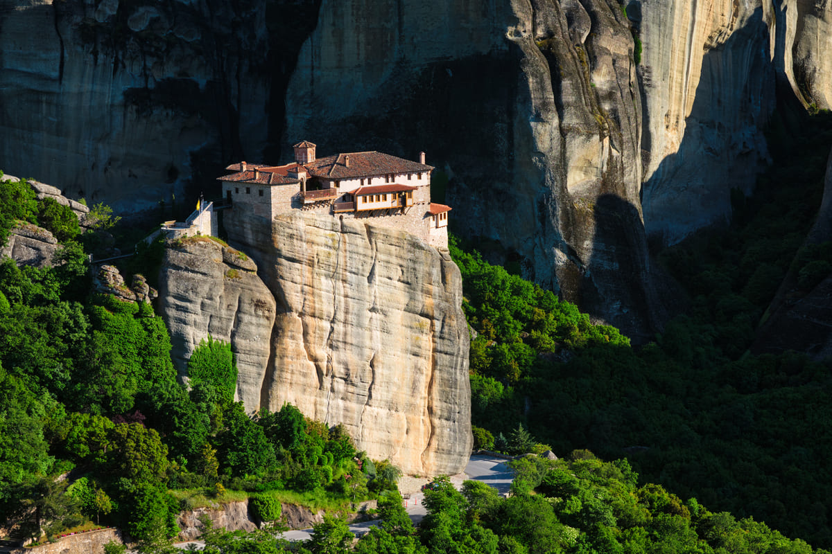 Monasterio de Rousanou en Meteora, Grecia